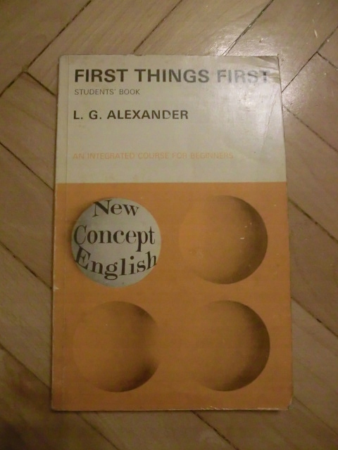 First things first - L. G. Alexander
