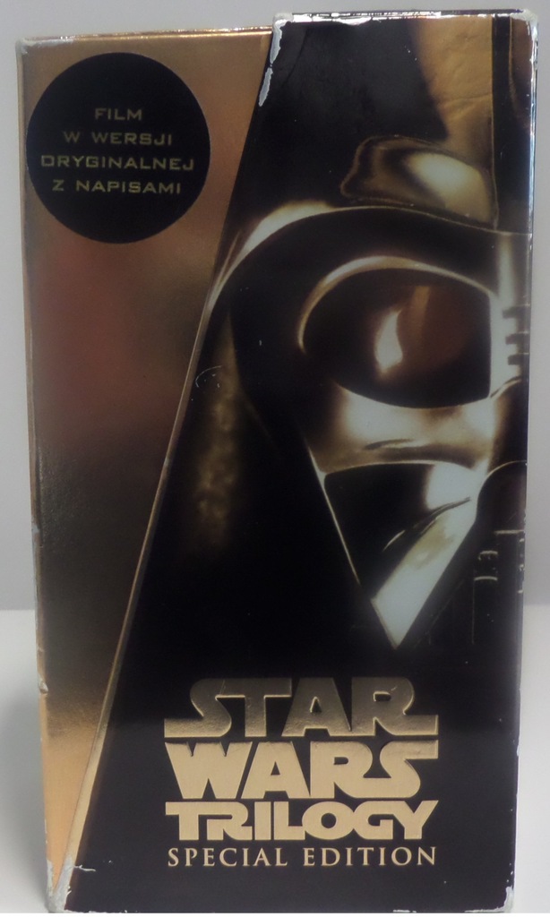 Kolekcja Filmów STAR WARS na VHS