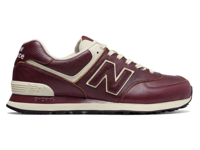 BUTY męskie NEW BALANCE 574 bordowe (ML574LUD) 45