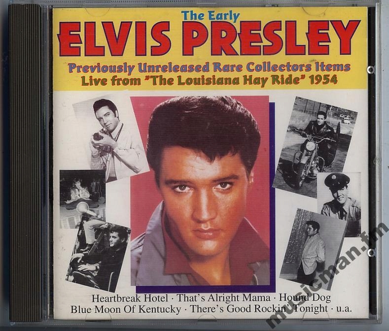 Elvis Presley - Live From The Louisiana Hay CD NM