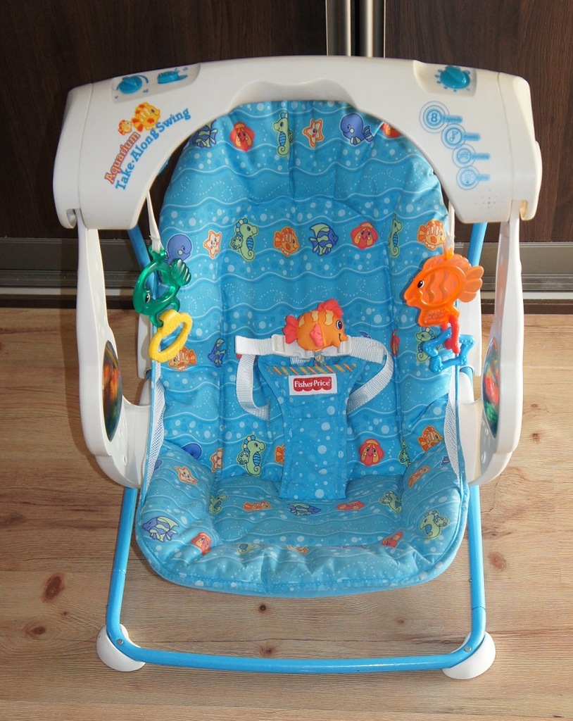 Huśtawka leżaczek FISHER PRICE Aquarium