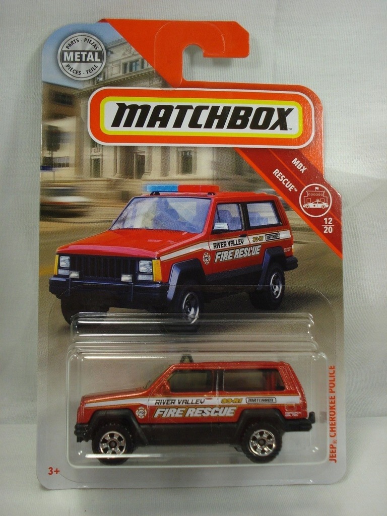 matchbox jeep cherokee police