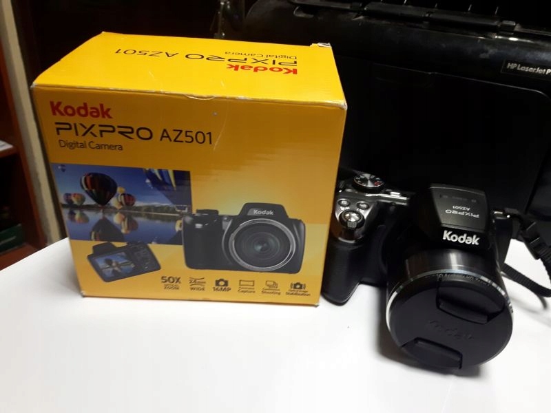APARAT KODAK PIXPRO AZ501, ŁAD, PUDEŁKO 7729356648 oficjalne