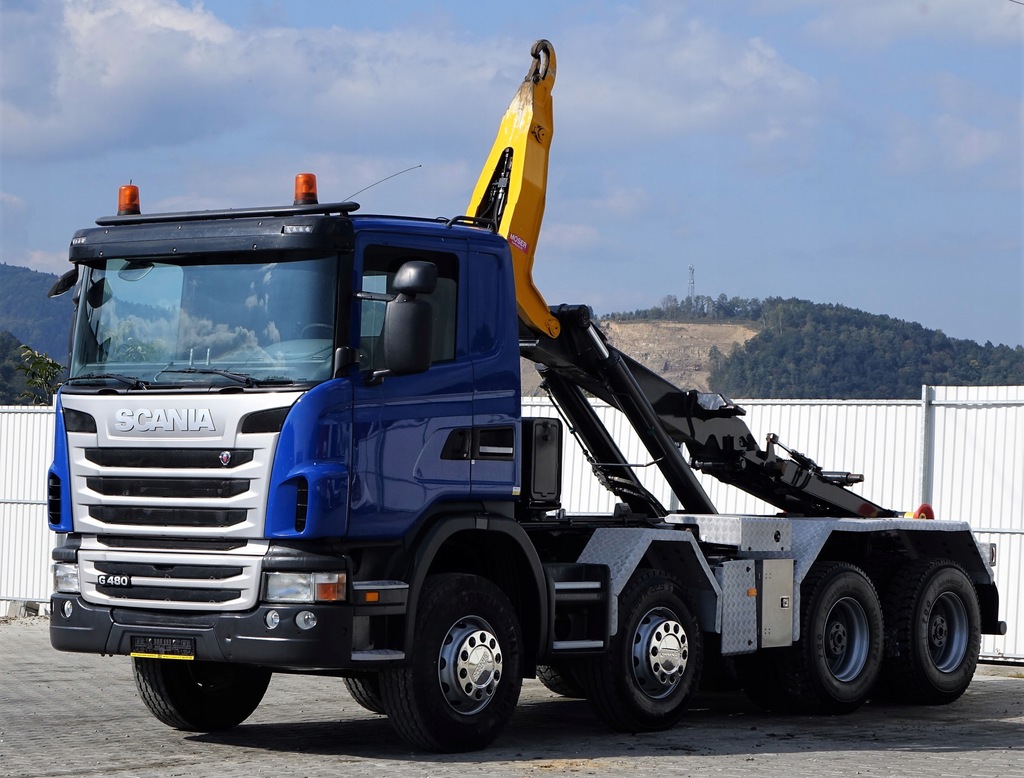 SCANIA G440 Hakowiec 8x4*Stan BDB!