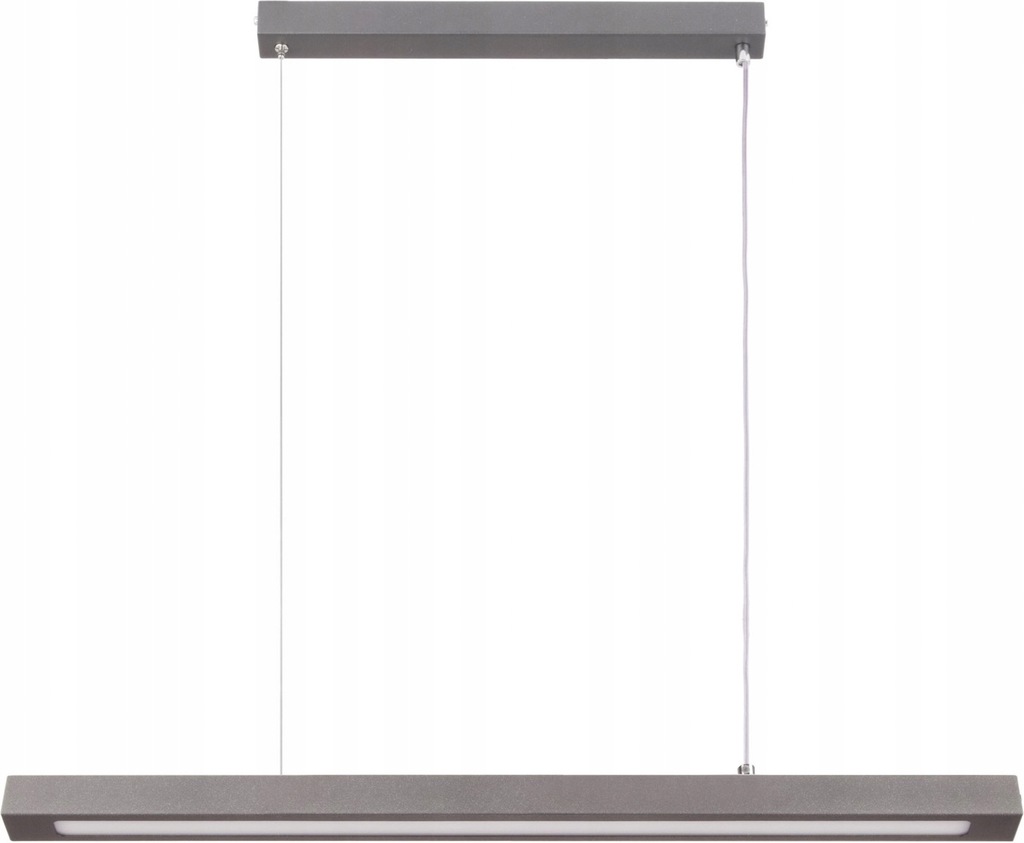 LAMPA WISZĄCA LISTWA PLAFON LED SZYNA 1X15W GRAFIT