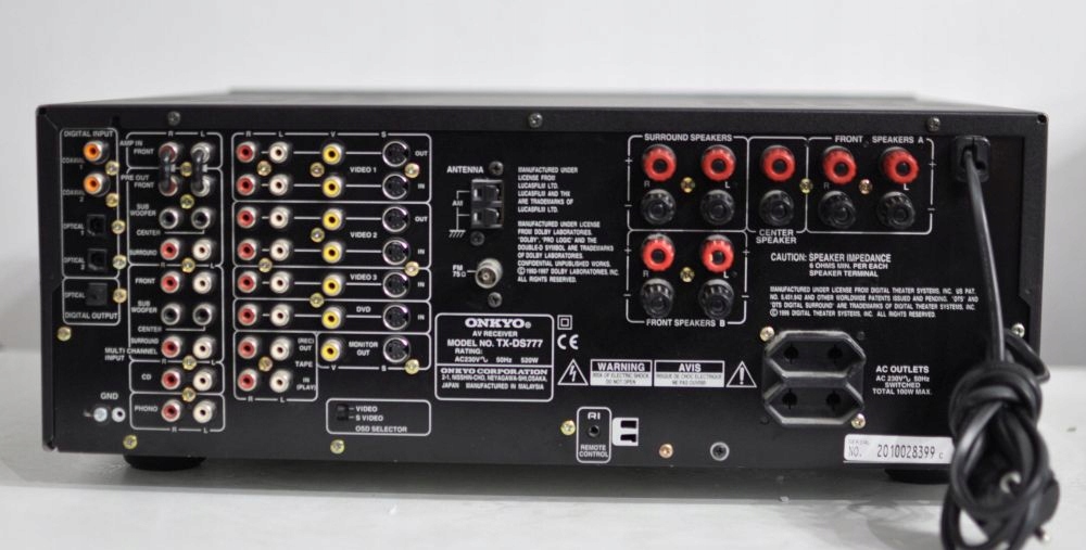 Ampli AV Onkyo TXDS777 THX kolos 17kg WARTO!!! 7741346296