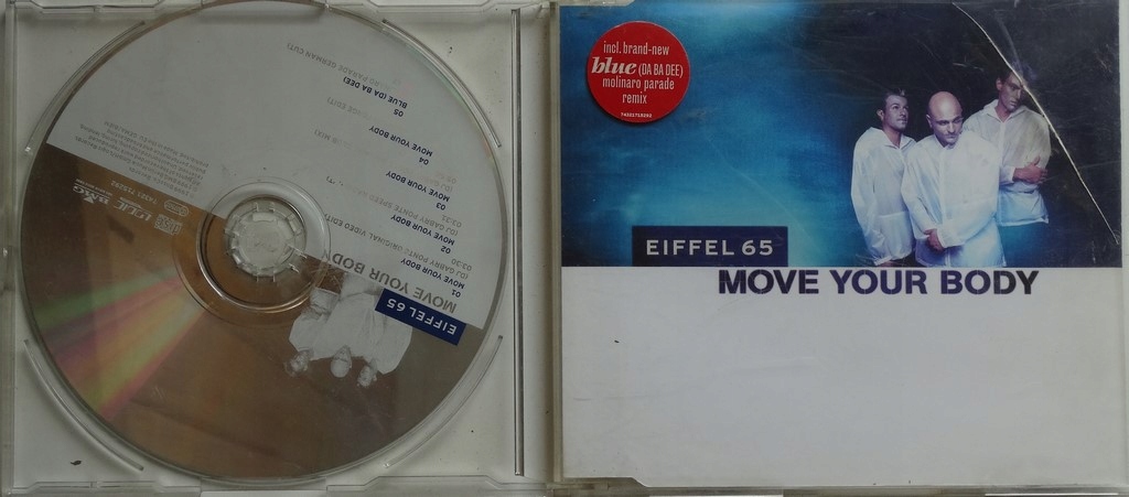 EIFFEL 65 - MOVE YOUR BODY - 1999 - CD#7223