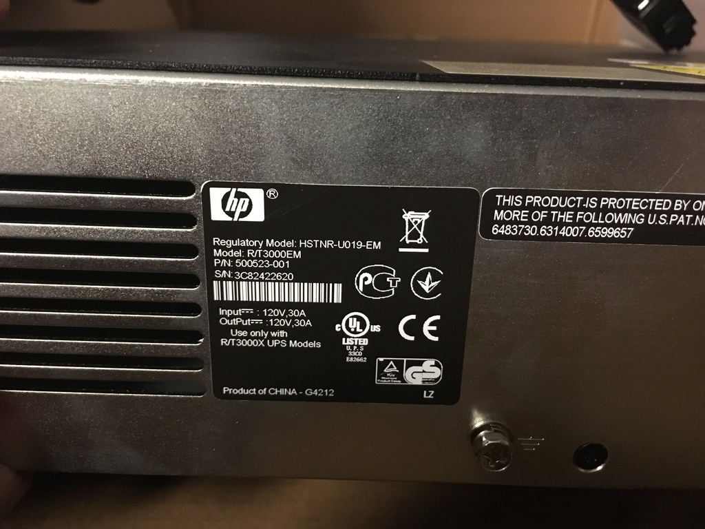 3000W HP R/T3000 G2 2U + MODUŁ BATERYJNY + 30x AKU - 7239901894 ...