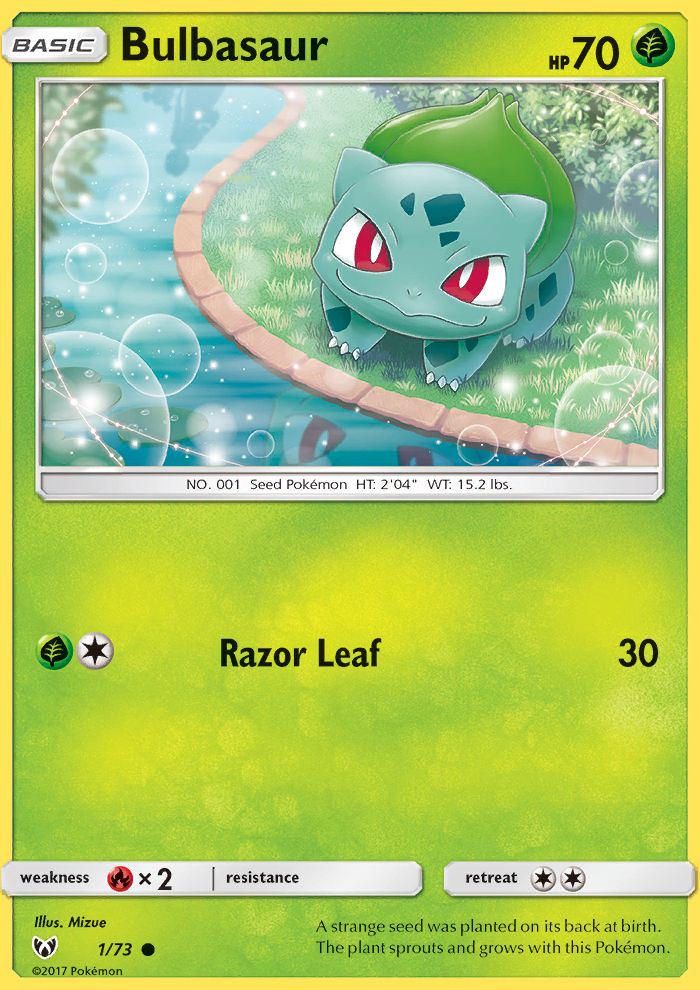 Pokemon Bulbasaur SLG 1/73