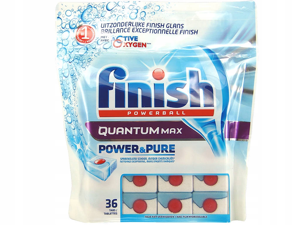 Finish Quantum Max Power Pure 36szt Tabletki BE