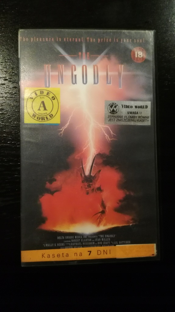 THE UNGODLY VHS | Wyznawcy szatana | MUVI