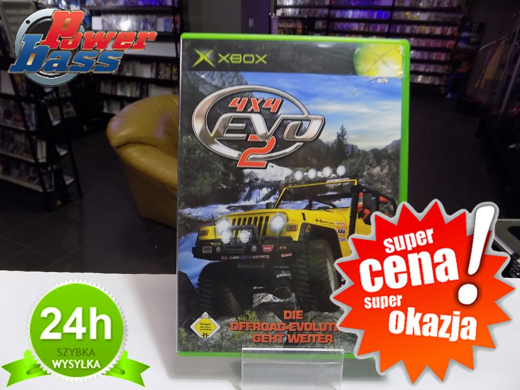 4X4 EVO  2 XBOX ŚWIAT GIER GŁOGÓW NORWIDA 2C SKLEP