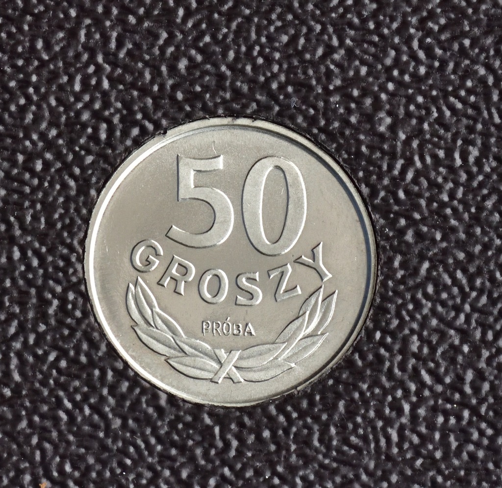 50 groszy 1986  PRÓBA NIKIEL