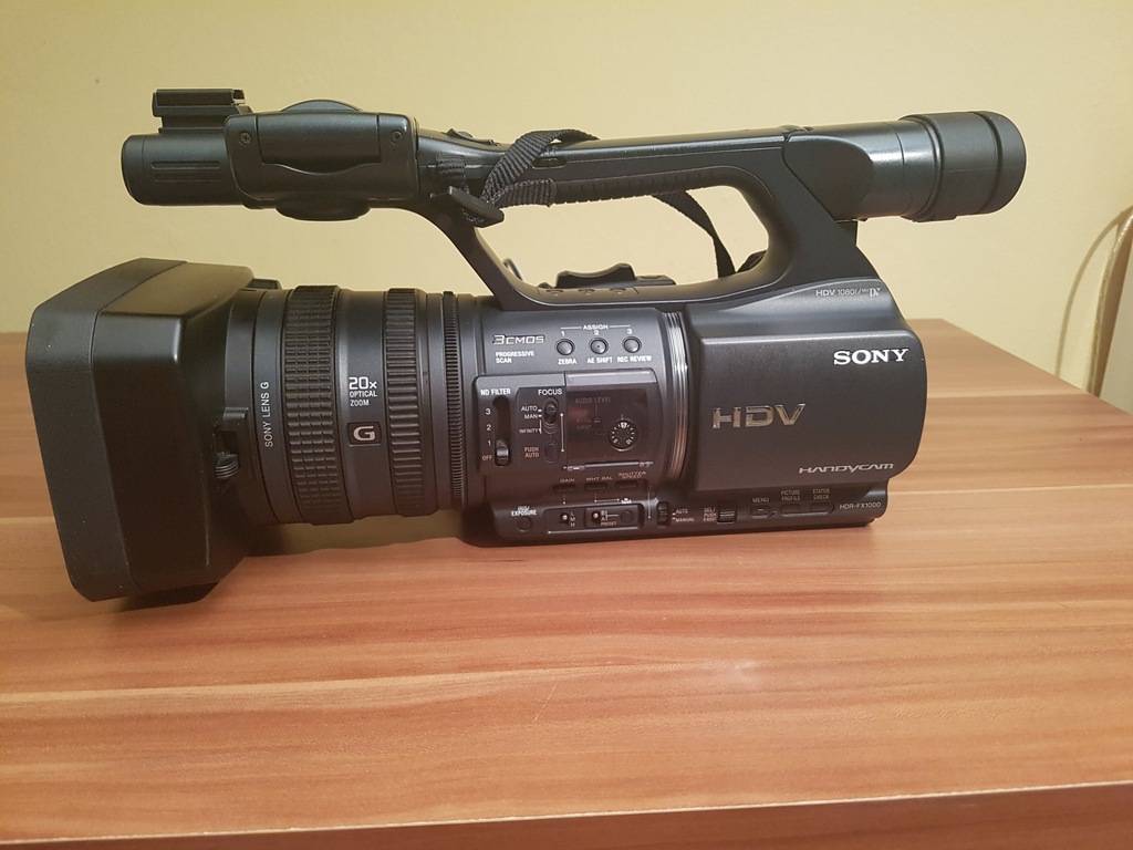 profesjonalna kamera video Sony HDR FX 1000E HDV