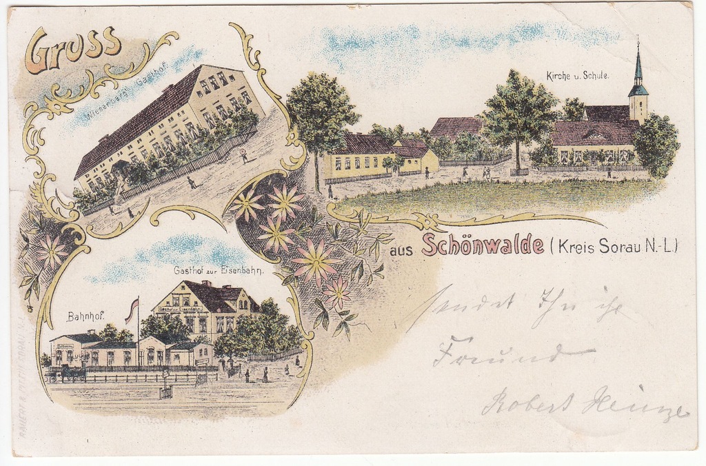 Sieniawa Żarska o/ Żary 1899 (2)