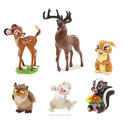 Bambi Disney  Oryginalne 6 Figurek DISNEY 24H