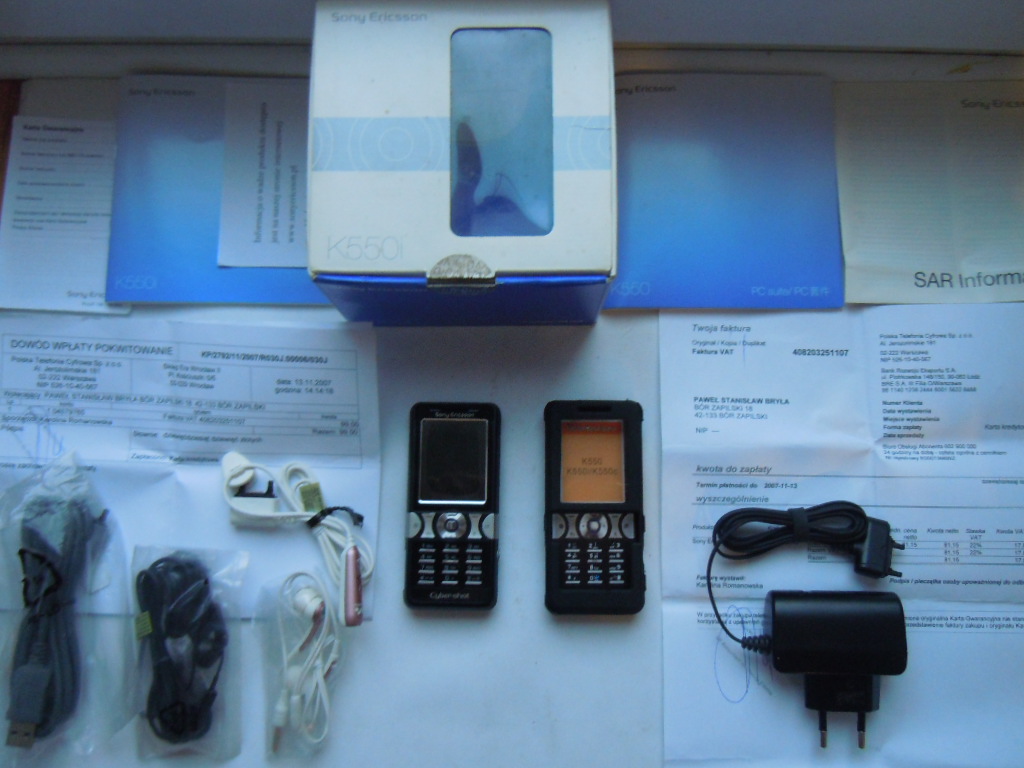SONY ERICSSON K550i 100 % ORYGINAŁ z ERA UNIKAT