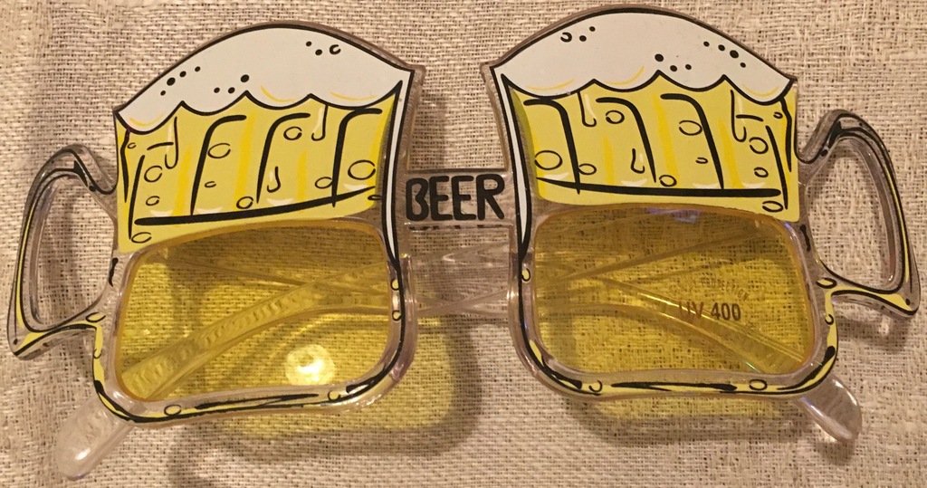 Okulary piwosza piwne okulary beer googles UV 400