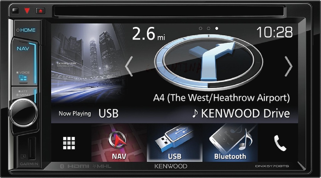 KENWOOD DNX5170BTS NAWIGACJA 3Lata AktualizacjiMa