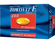 Tokovit E400 Natural 60kaps., Witamina E - 7635883910 - Oficjalne ...