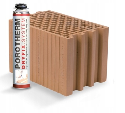 Pustak porotherm Dryfix / Profi 25 Wienerberger