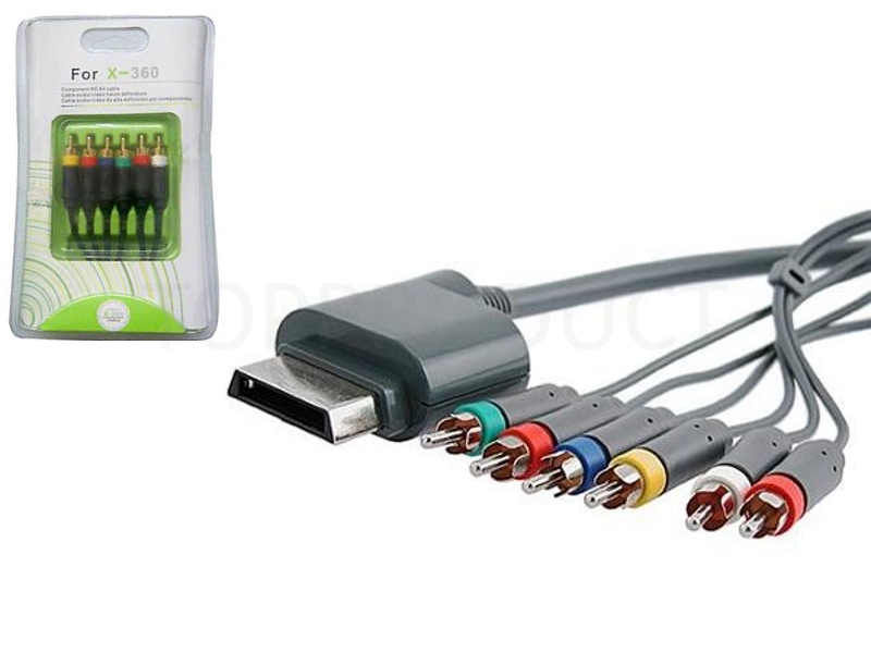 XBOX 360 KABEL AV HD Component Composite NOWY RGB