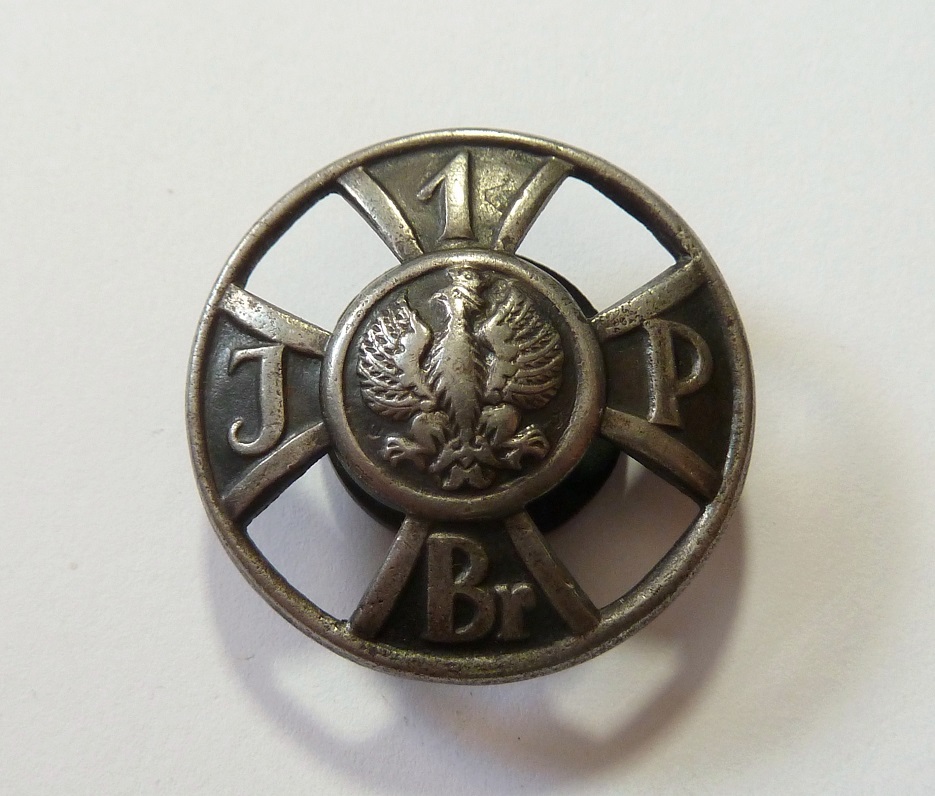 Odznaka 1 Brygady JP. Legiony. Żelazo. (415)