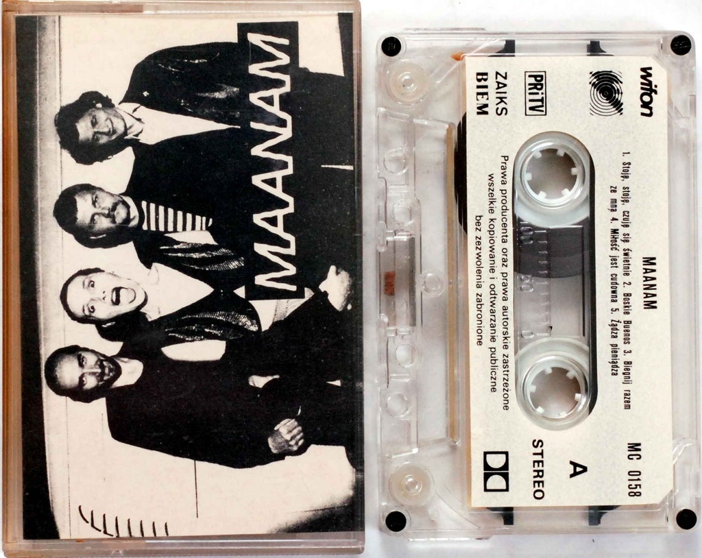 Maanam - Maanam (Wifon) kaseta s.BDB
