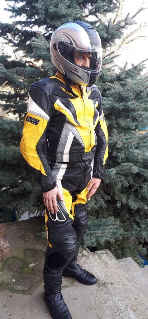 Skórzany kostium motocyklowy IXS rozmiar 54