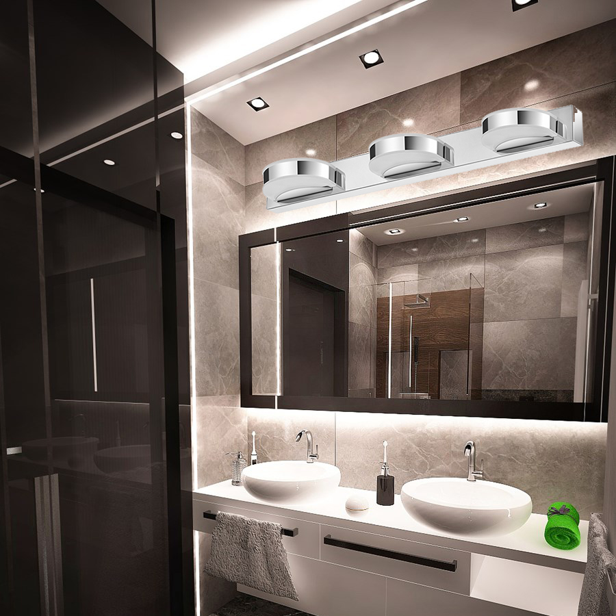 Kinkiet LED łazienkowy Lampa nad lustro 9W 50 cm - 7266157075