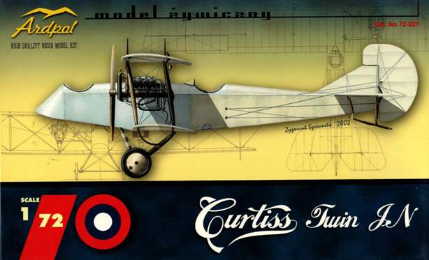 1:72 ARDPOL 72-021 CURTISS TWIN JN