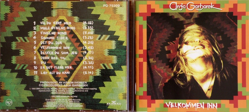 ANJA GARBAREK - VELKOMMEN INN - CD