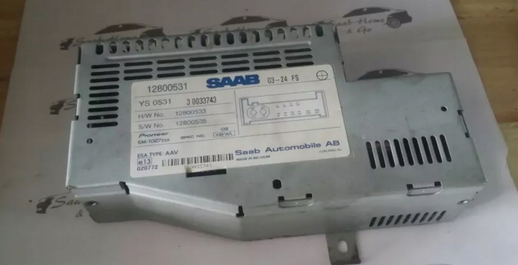 Wzmacniacz pod siedzenie SAAB 9-3 YS0531