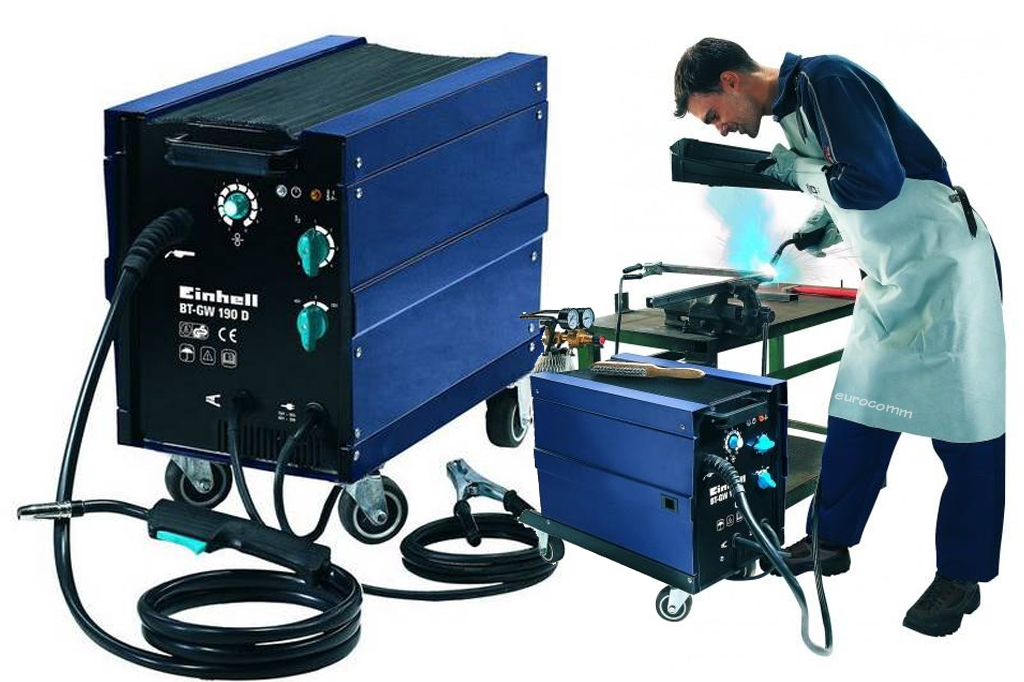 Spawarka Einhell BT-GW 190 D Blue MIG/MAG mobilna
