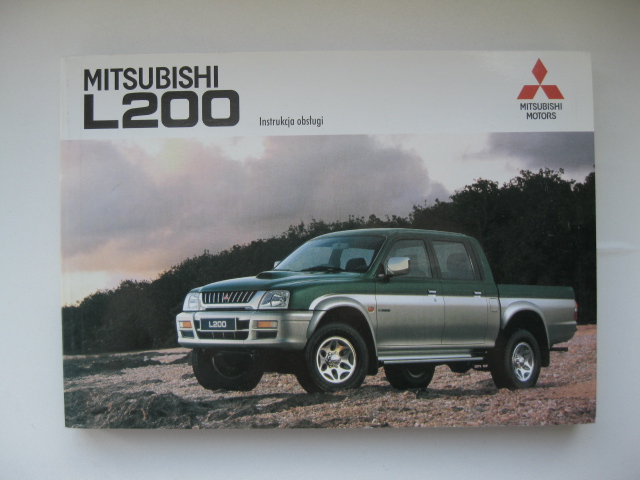 Mitsubishi L200 Ii Instrukcja Mitsubishi L200 96- - 7183157845 - Oficjalne Archiwum Allegro