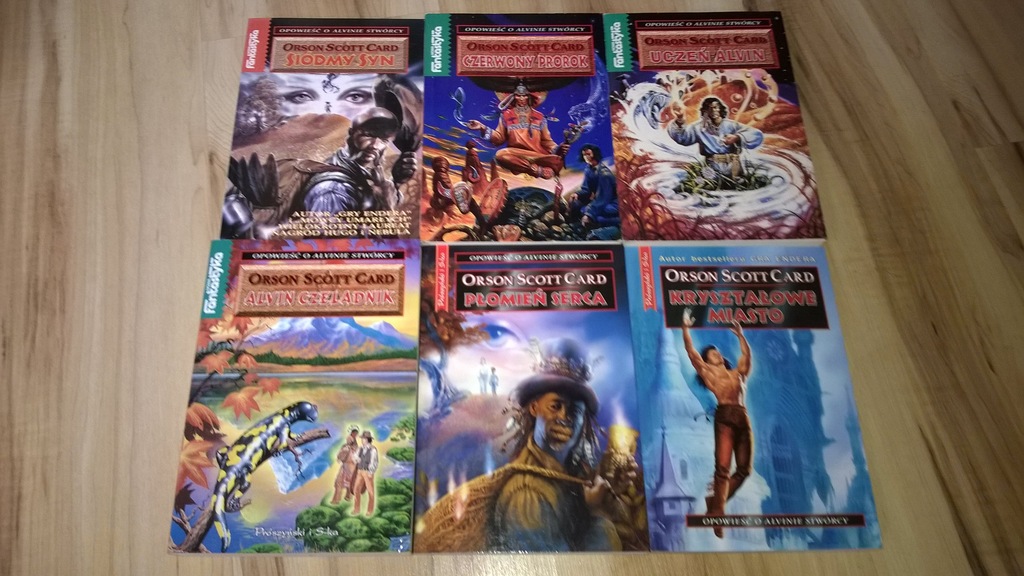 Orson Scott Card Alvin Stwórca komplet 6t