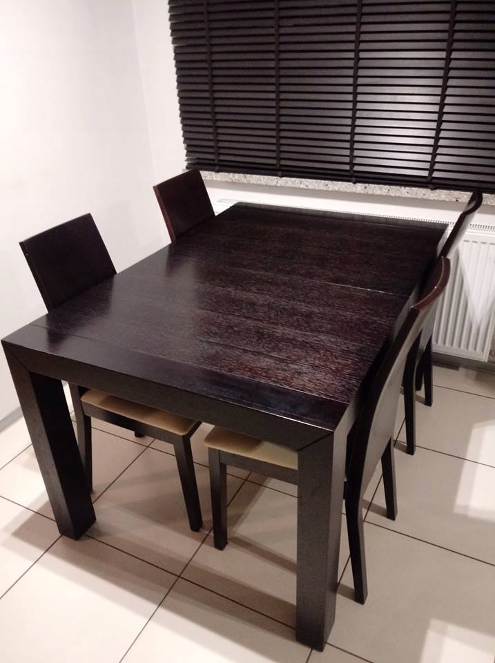Stół Paged Milano 140x95 + 4 krzesła komplet