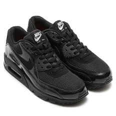 NIKE AIR MAX 90 CZARNE LAKIEROWANE 23,5cm NOWE
