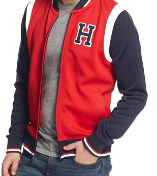 Tommy Hilfiger kurtka bluza koledżówka XL