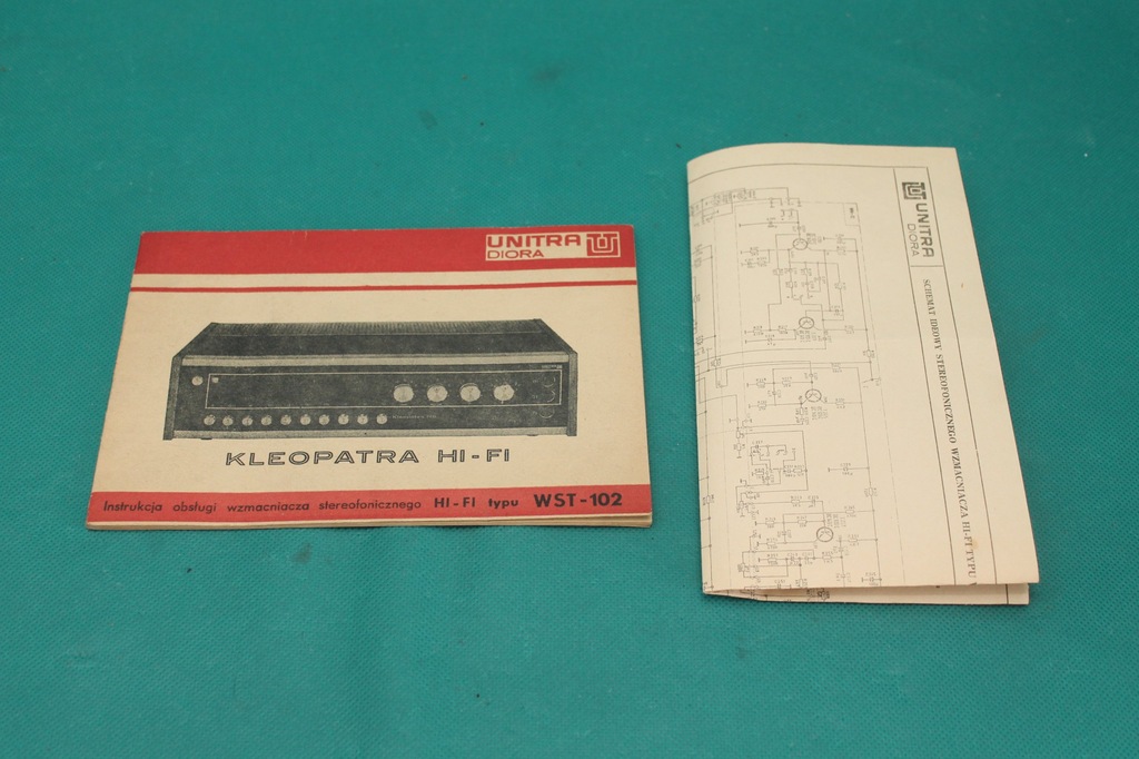 Unitra + instrukcja i schemat KLEOPATRA WST-102