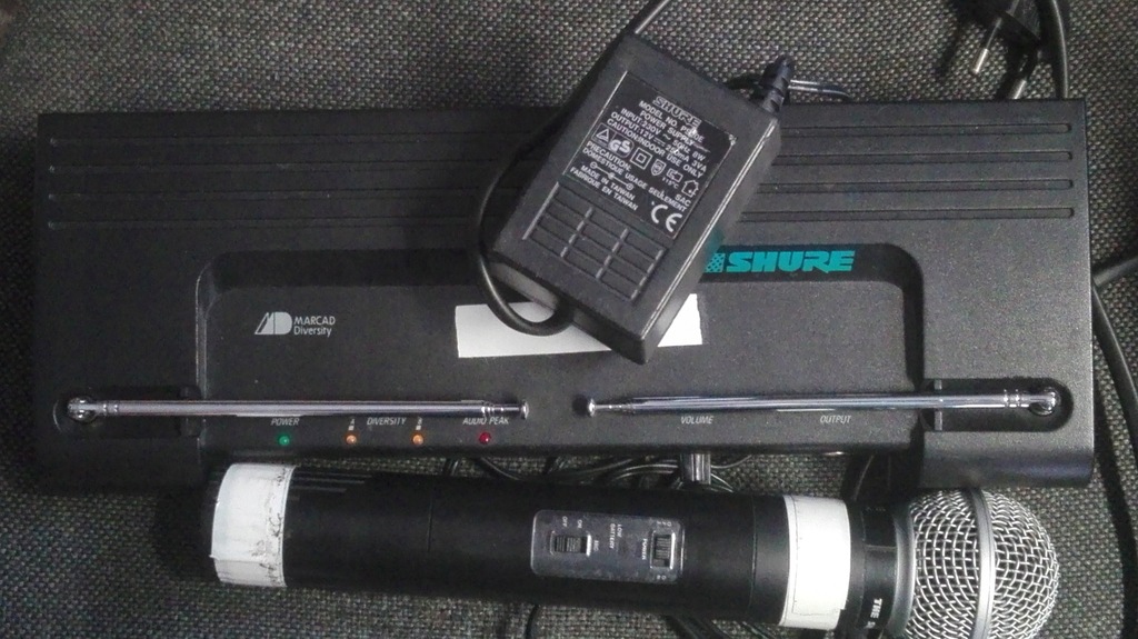 Mikrofon bezprzewodowy SHURE SM 58