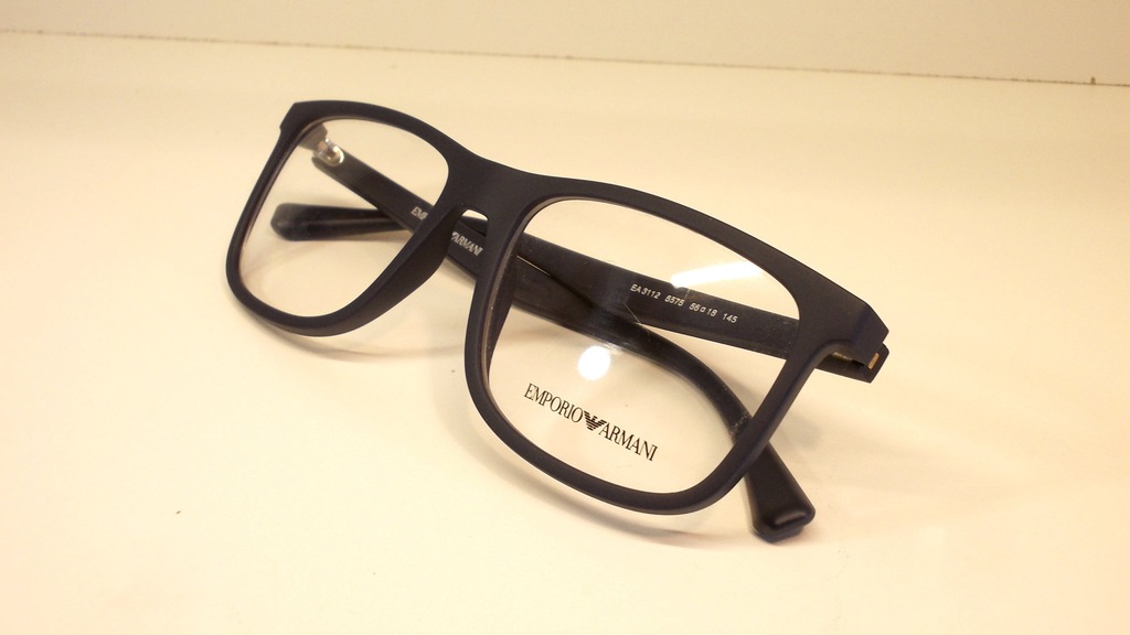 Oprawki Emporio Armani EA3112 5575 niebieskie Nowe - 7309901881 - oficjalne  archiwum Allegro