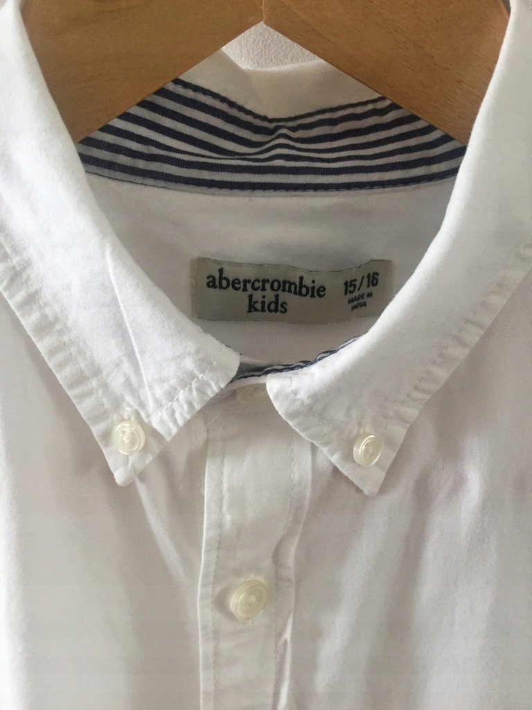 Abercrombie chłopiec koszula biała rozm.170 _SUPER