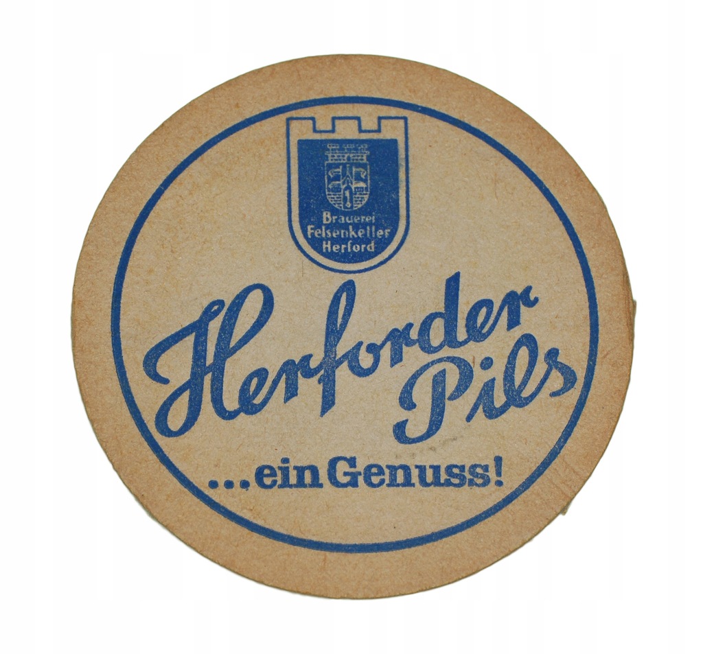 HERFORDER PILS podstawka piwna wafel