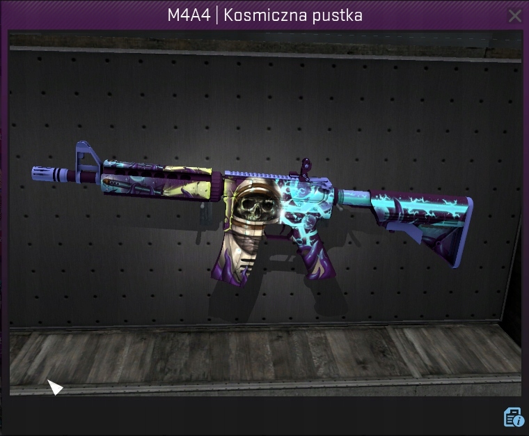 M4A4 | Kosmiczna pustka 3/5 (Field Tested) CS:GO
