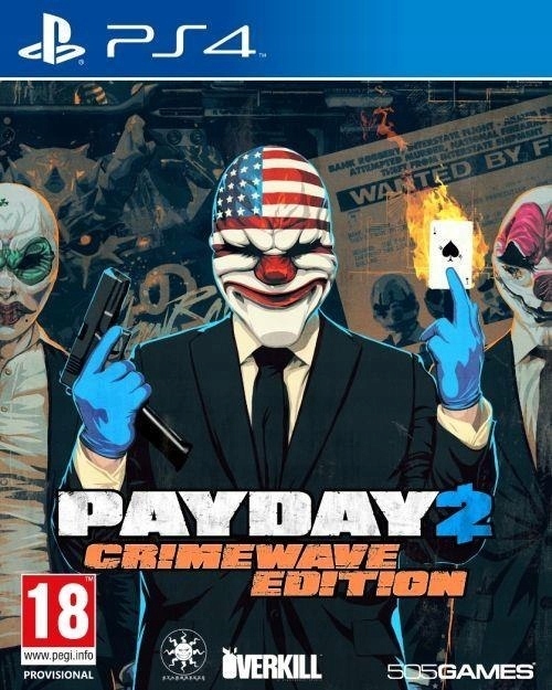 Gra PS4 Payday 2 Crimewave Edition (wersja BOX; Bl