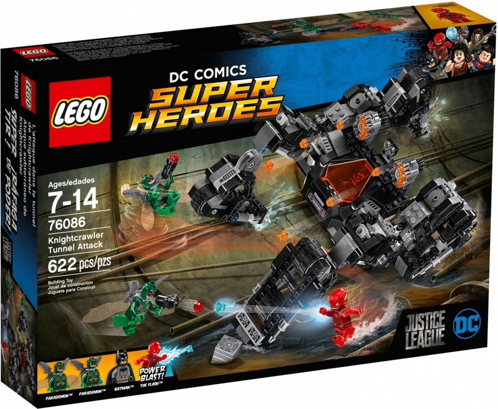 LEGO Polska Super Heroes Atak Knightcrawlera w tun