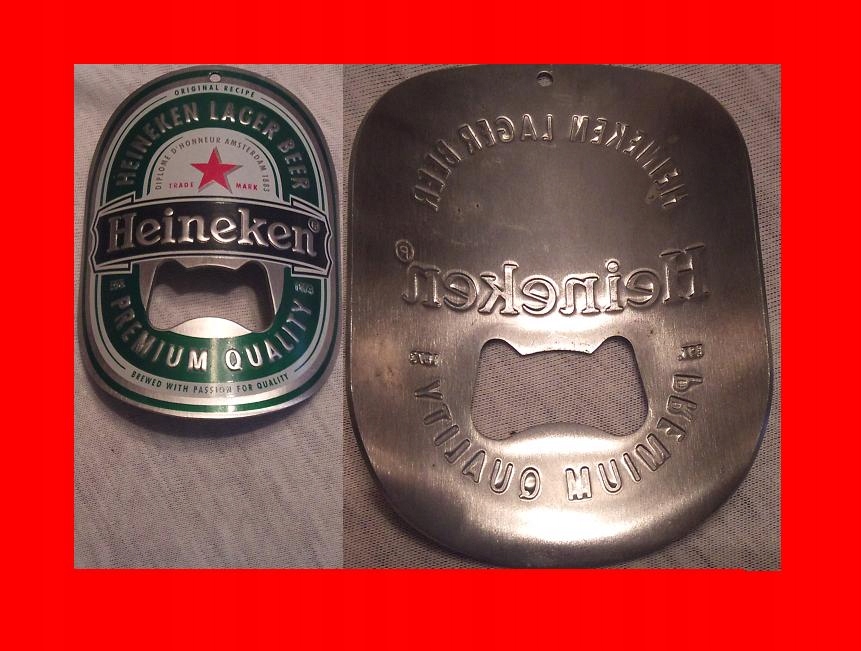 OTWIERACZ DO BUTELEK PIWO PIWA HEINEKEN KAPSLI BAR