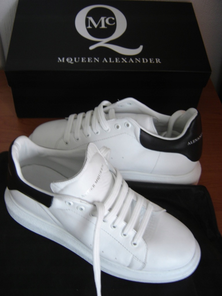 Buty Skórzane Alexander Mcqueen r.41/42 wkł.26,5cm