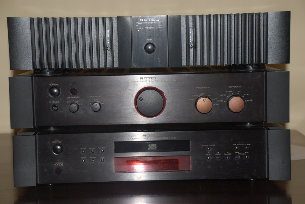 ROTEL RB-1050 RA-1060 RCD-1072 PROAC STUDIO 115